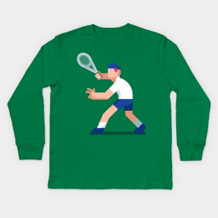 Tennis Kids Long Sleeve T-Shirt